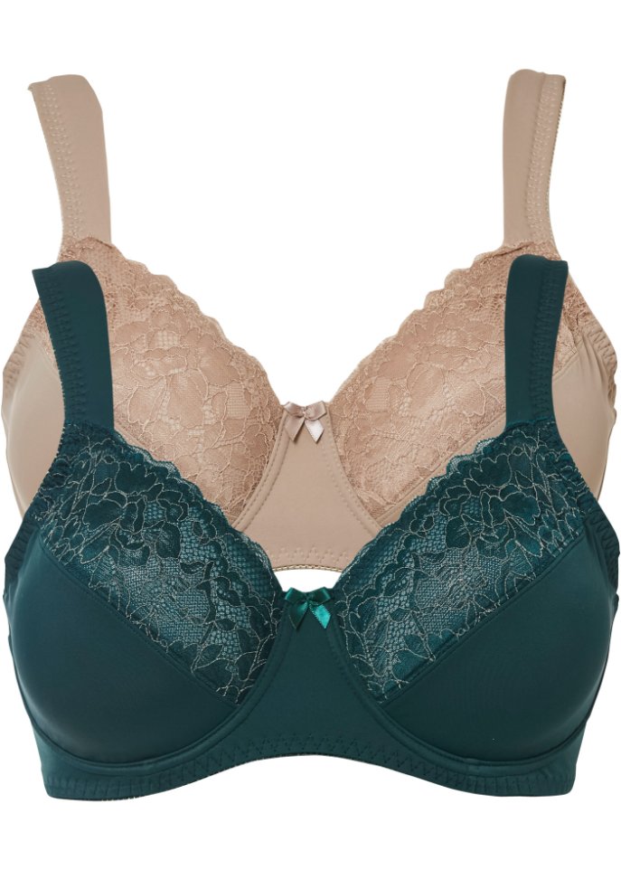 Minimizer BH mit Bügel mit recyceltem Polyamid (2er Pack)