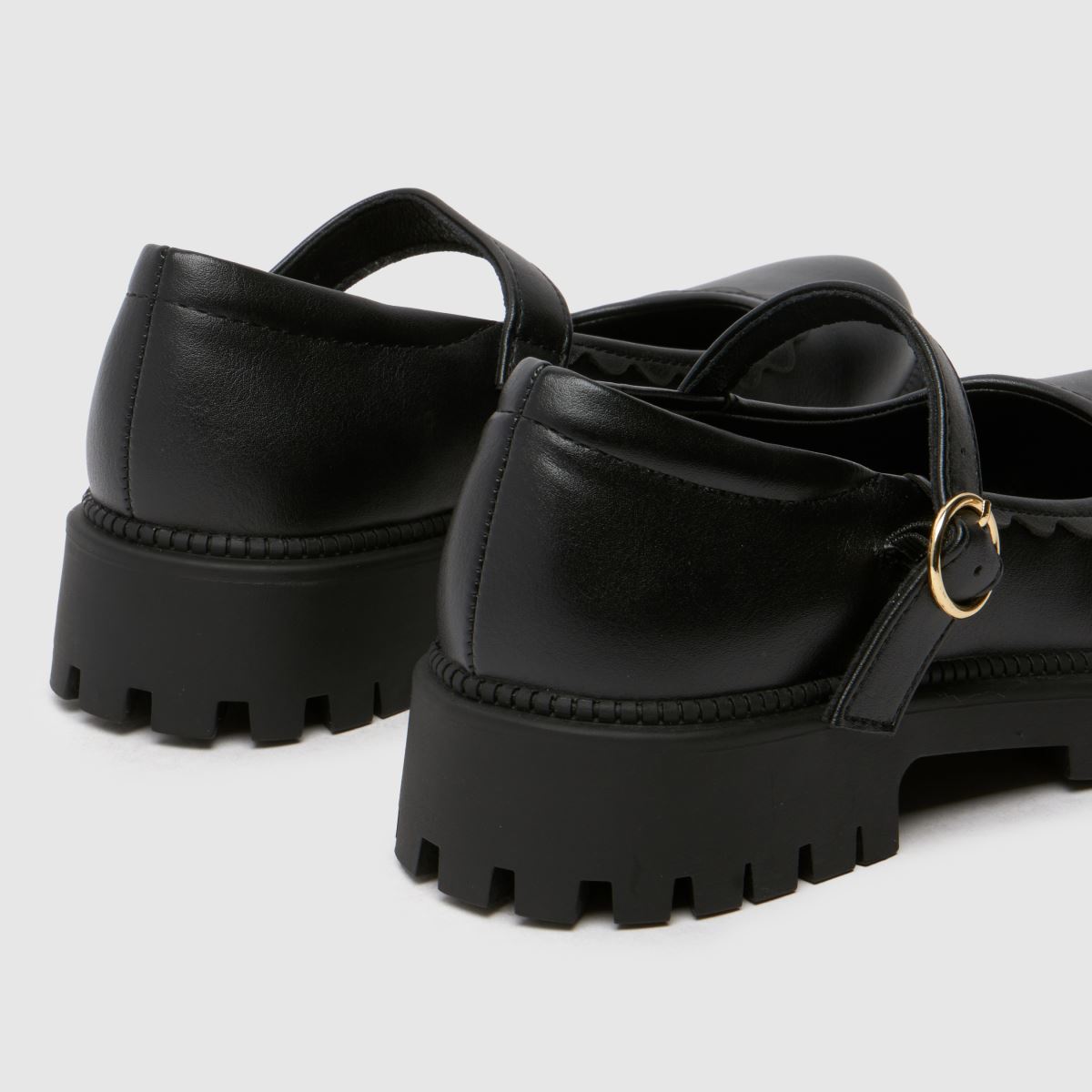 Schuh svarta Leila Mary Jane flickor juniorskor