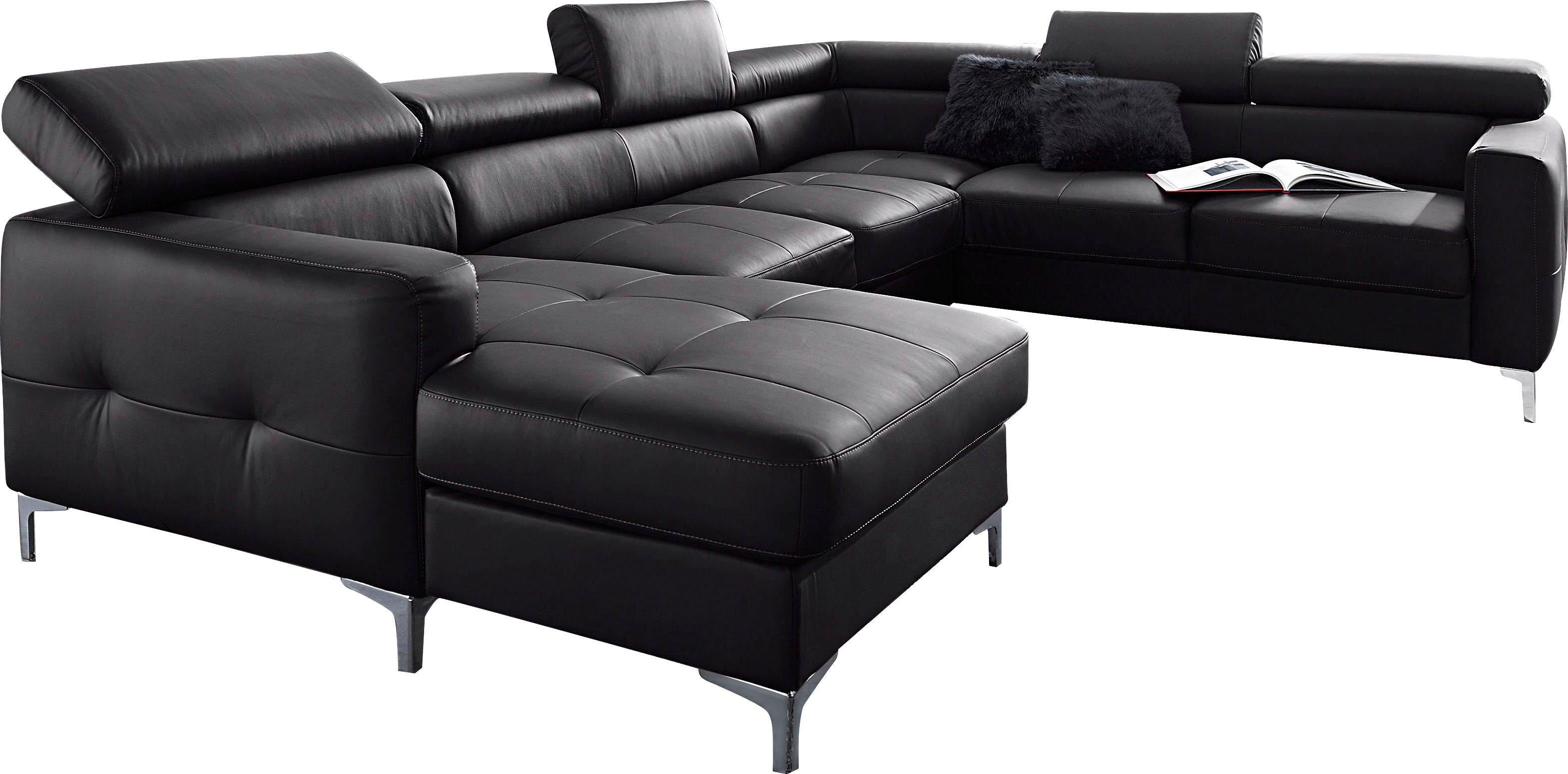 COTTA Wohnlandschaft Sammy, mit Kopfteilverstellung, optional mit Bettfunktion und Bettkasten