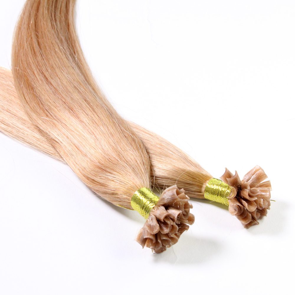 hair2heart Extensions à chaud bonding cheveux naturels #18 Noisette 0.5g extensions