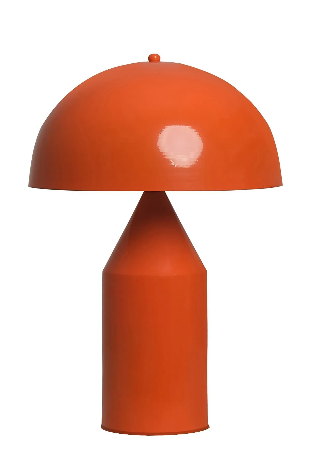 Bamyum  Lipeo Tischlampe Orange 30 cm, Pilzlampe Metalllampe