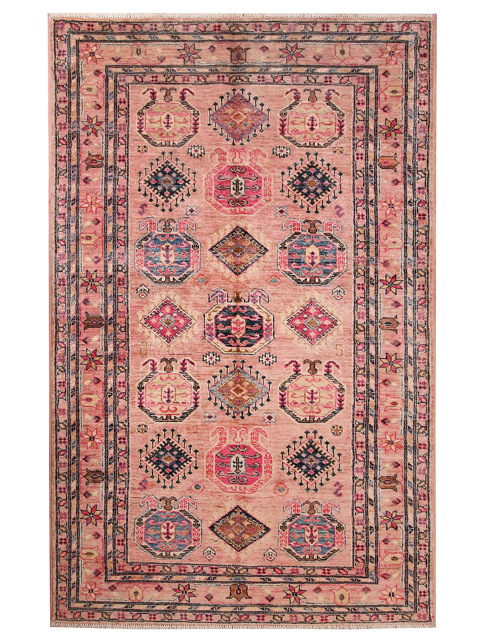 Kazak Ghazni ca. 116 x 195 cm, Unikat / Einzelstück