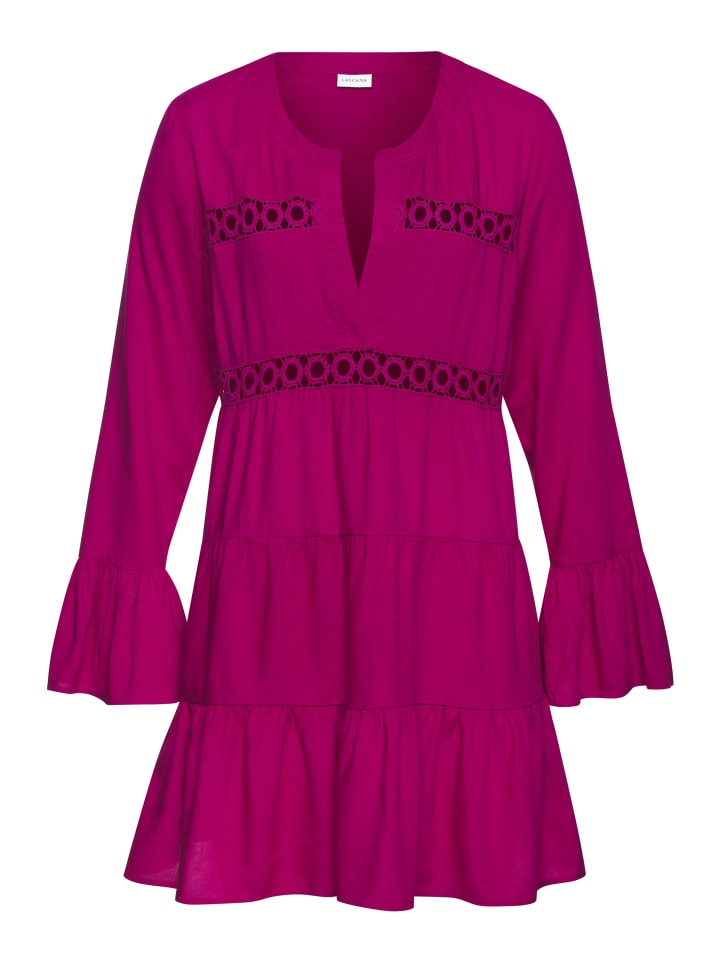LASCANA Longbluse in pink günstig kaufen