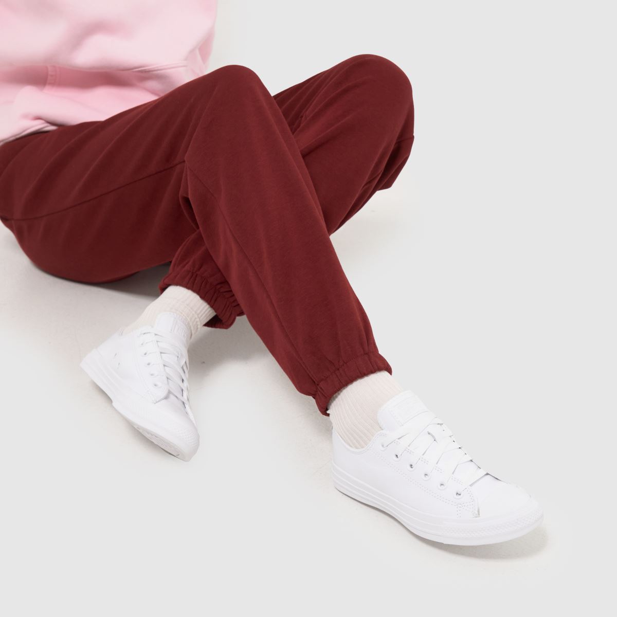 Converse All Star Mono Ox cipő fehér színben