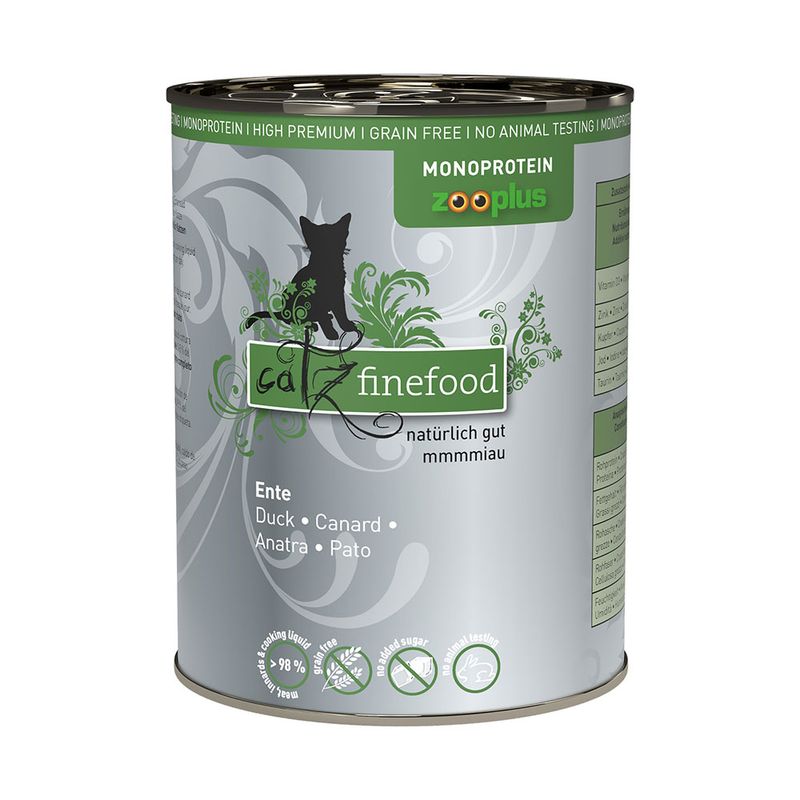 Sparpaket catz finefood Monoprotein zooplus 24 x 400 g | bitiba %