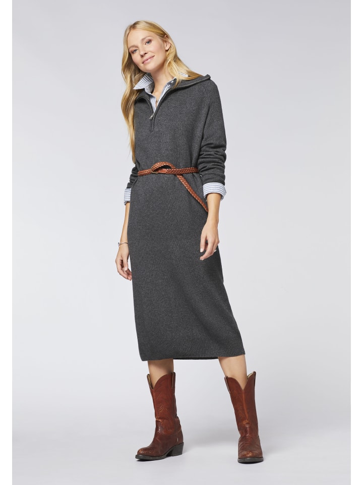 Polo Sylt Strickkleid in Schwarz günstig kaufen