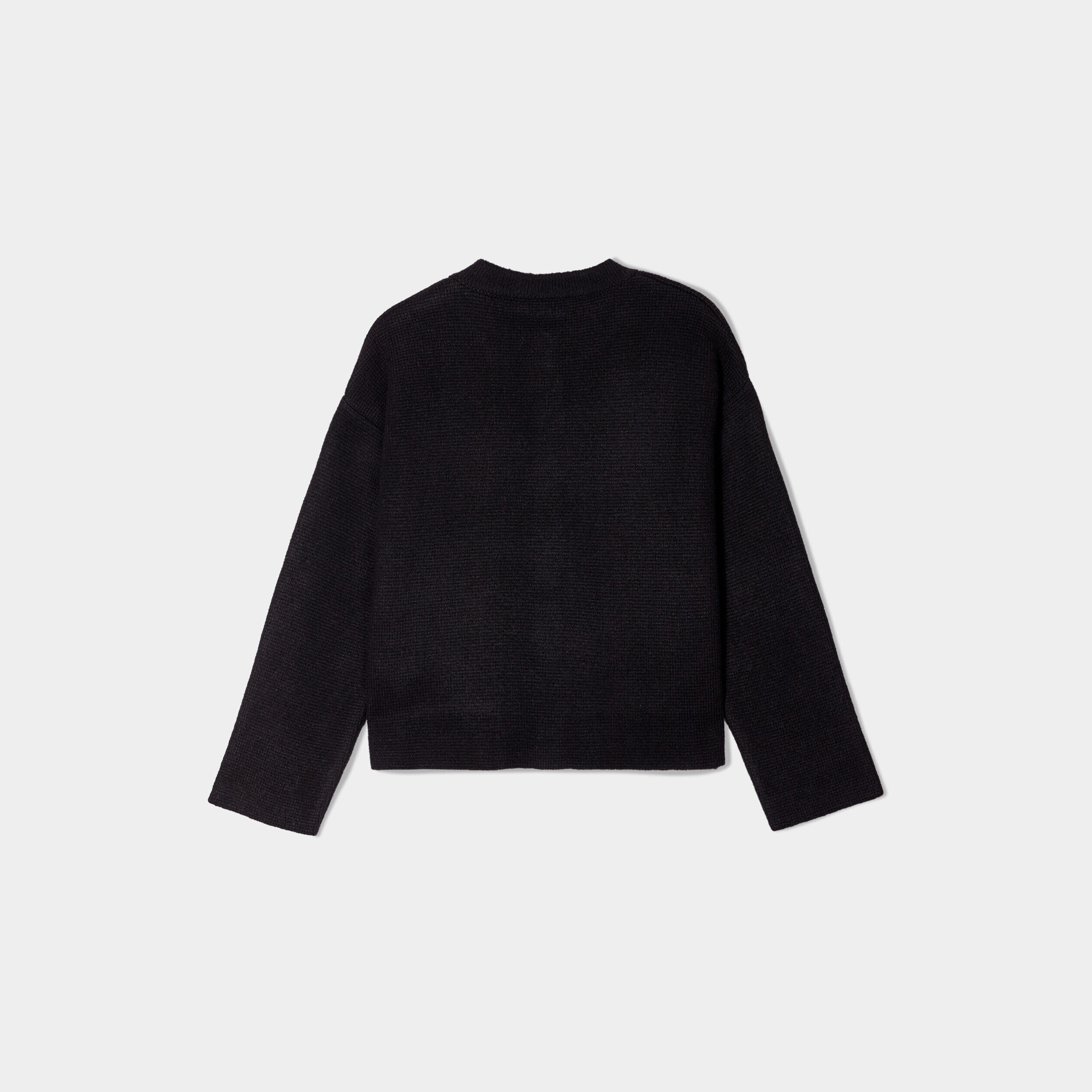 Veste manches longues boutonné noir femme | Cache Cache