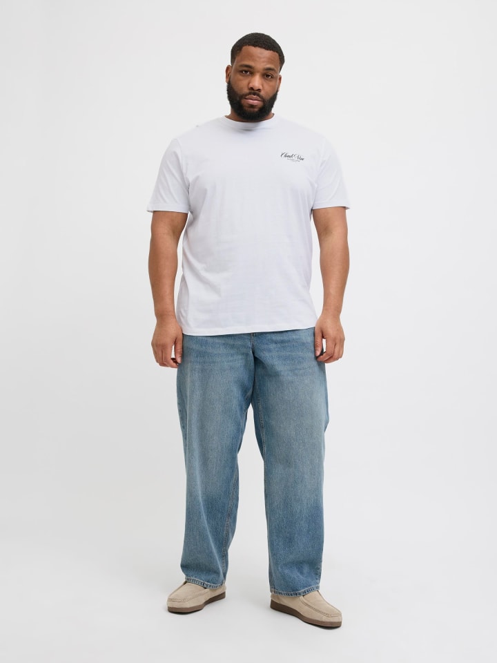 JACK & JONES PLUS T-shirt in Bright White günstig kaufen