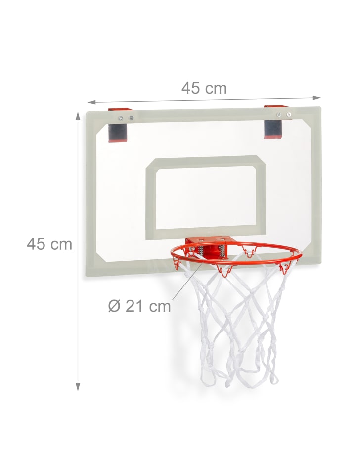relaxdays Basketballkorb Kinderzimmer in Bunt günstig kaufen onesize