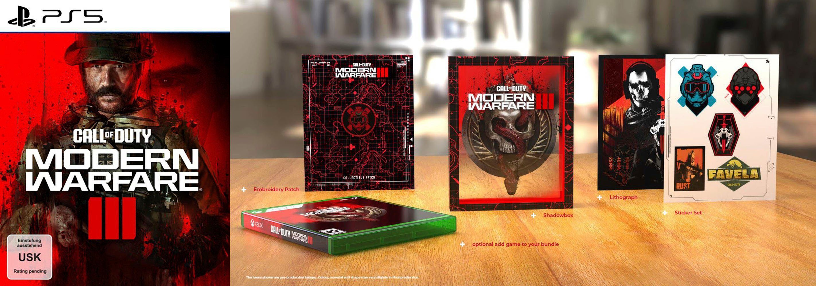 Call of Duty: Modern Warfare III inkl. CoD PlayPack PlayStation 5