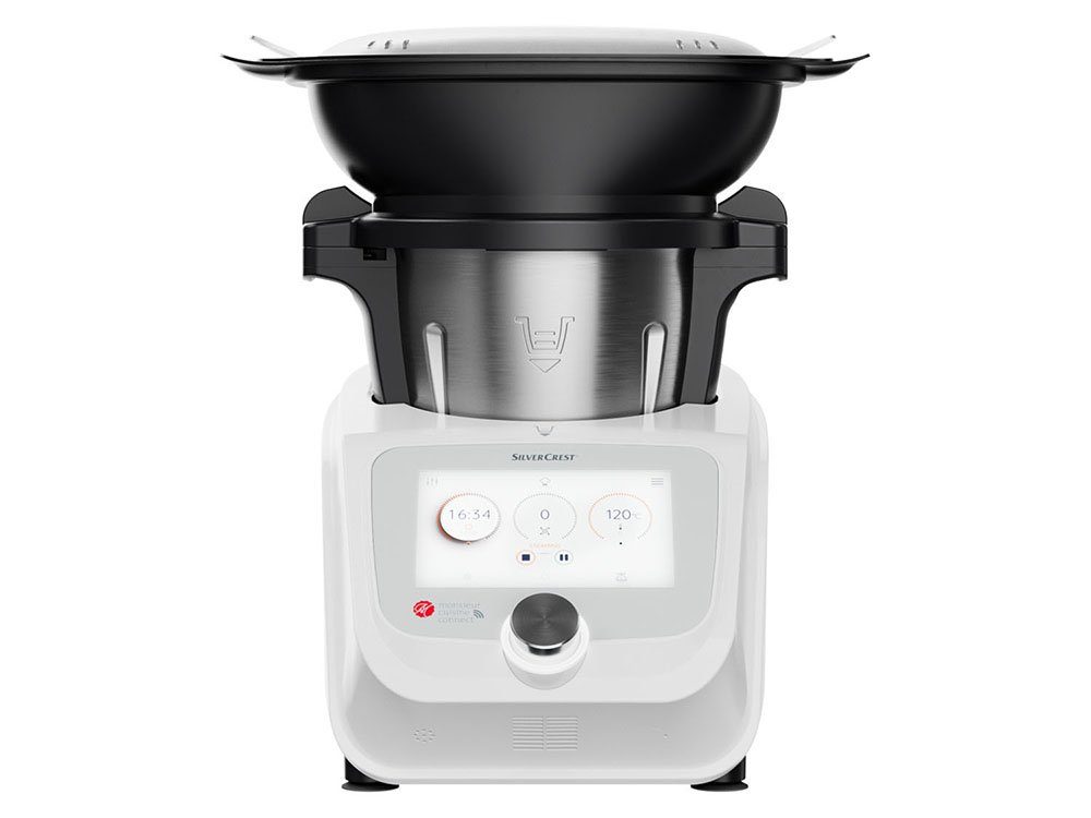 SilverCrest Küchenmaschine KITCHEN TOOLS Monsieur Cuisine Connect SKMC 1100 A1, 1100 W, 1100,00 W