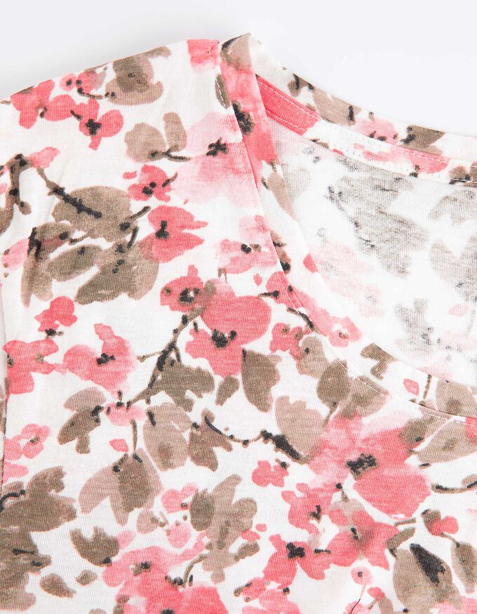 T-Shirt - Florales Muster