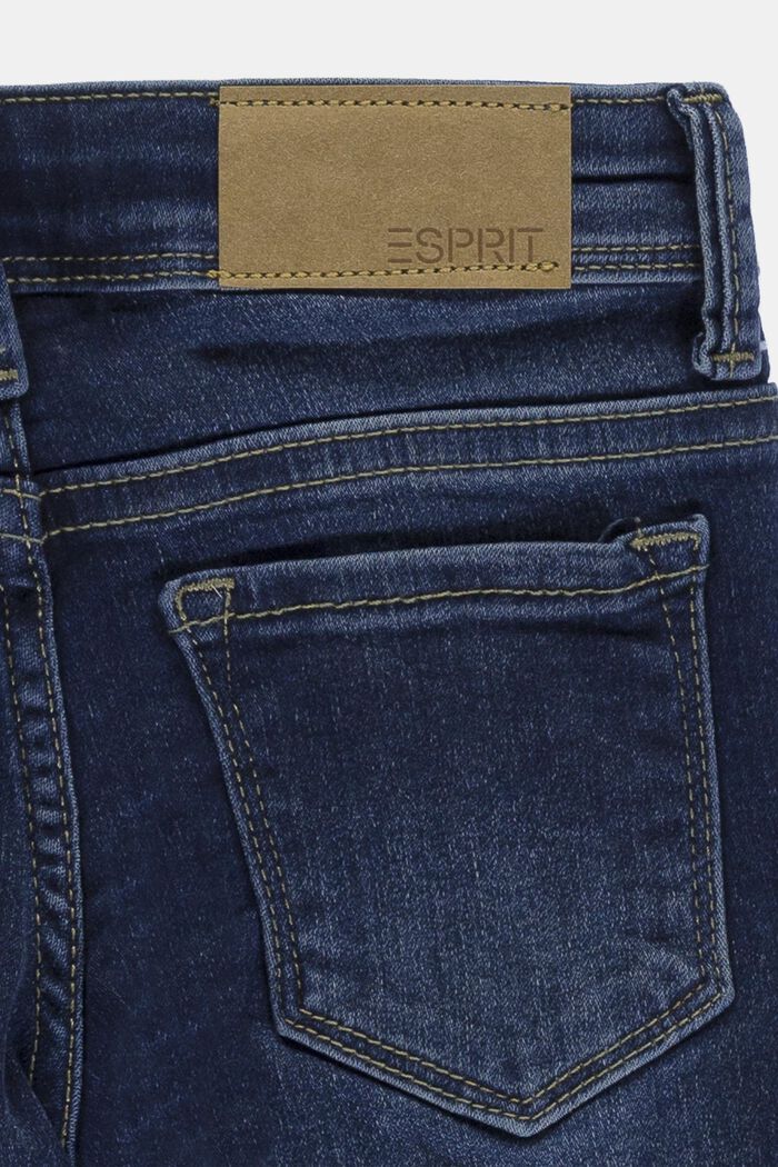 Stretch-Jeans mit Weitenservice und Verstellbund