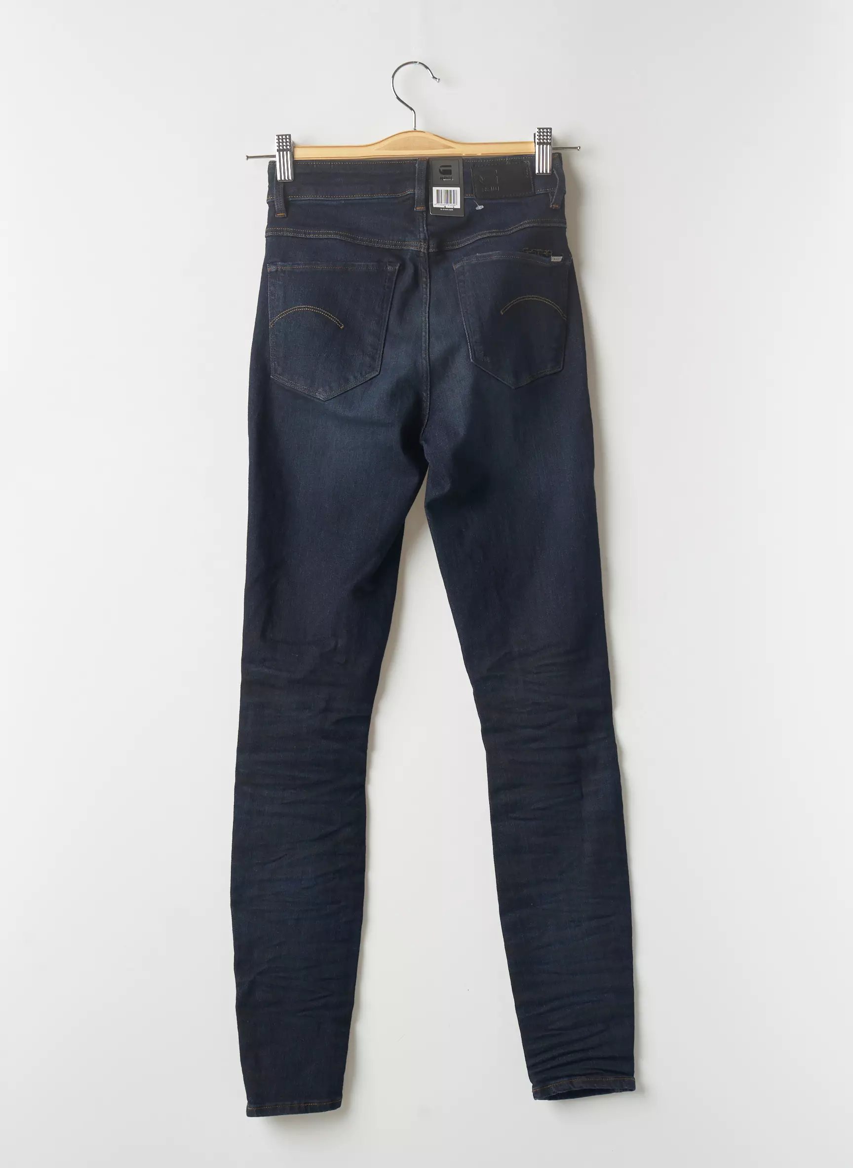 G Star Jeans Skinny Femme couleur bleu