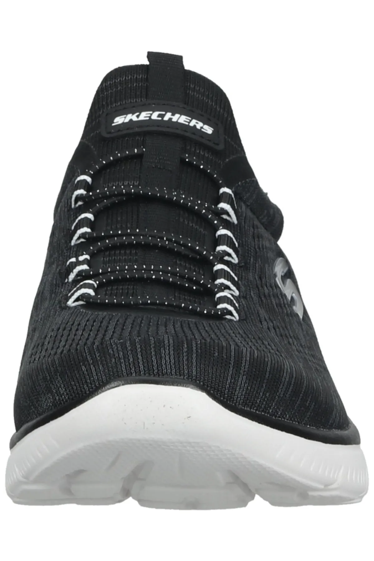 SKECHERS  Sneaker - Schwarz - Flacher Absatz