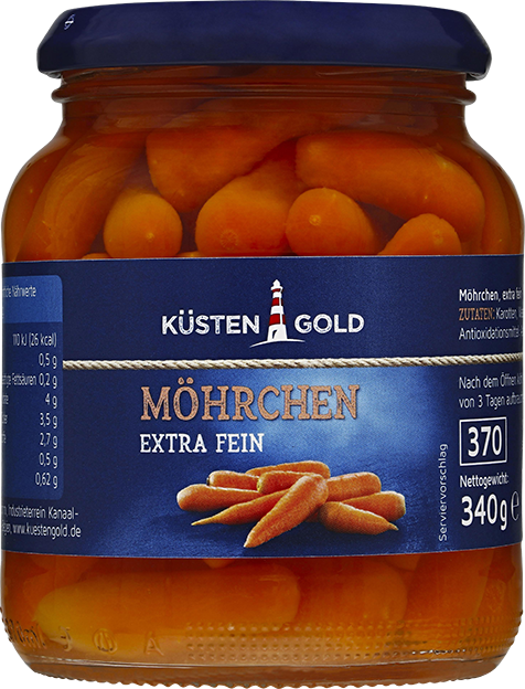 Küstengold Möhrchen extra fein