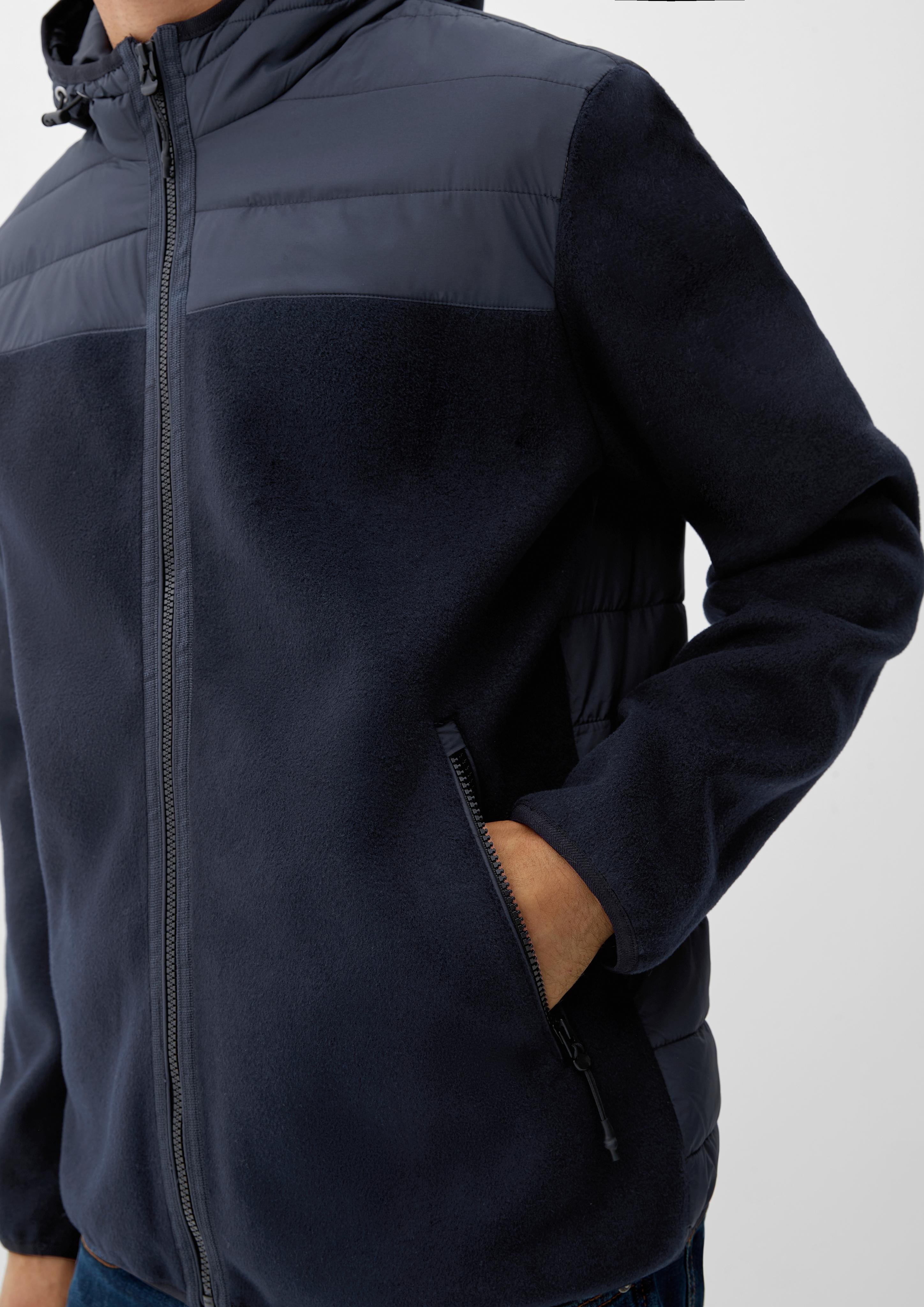 Jacke im Materialmix  2120560-5959