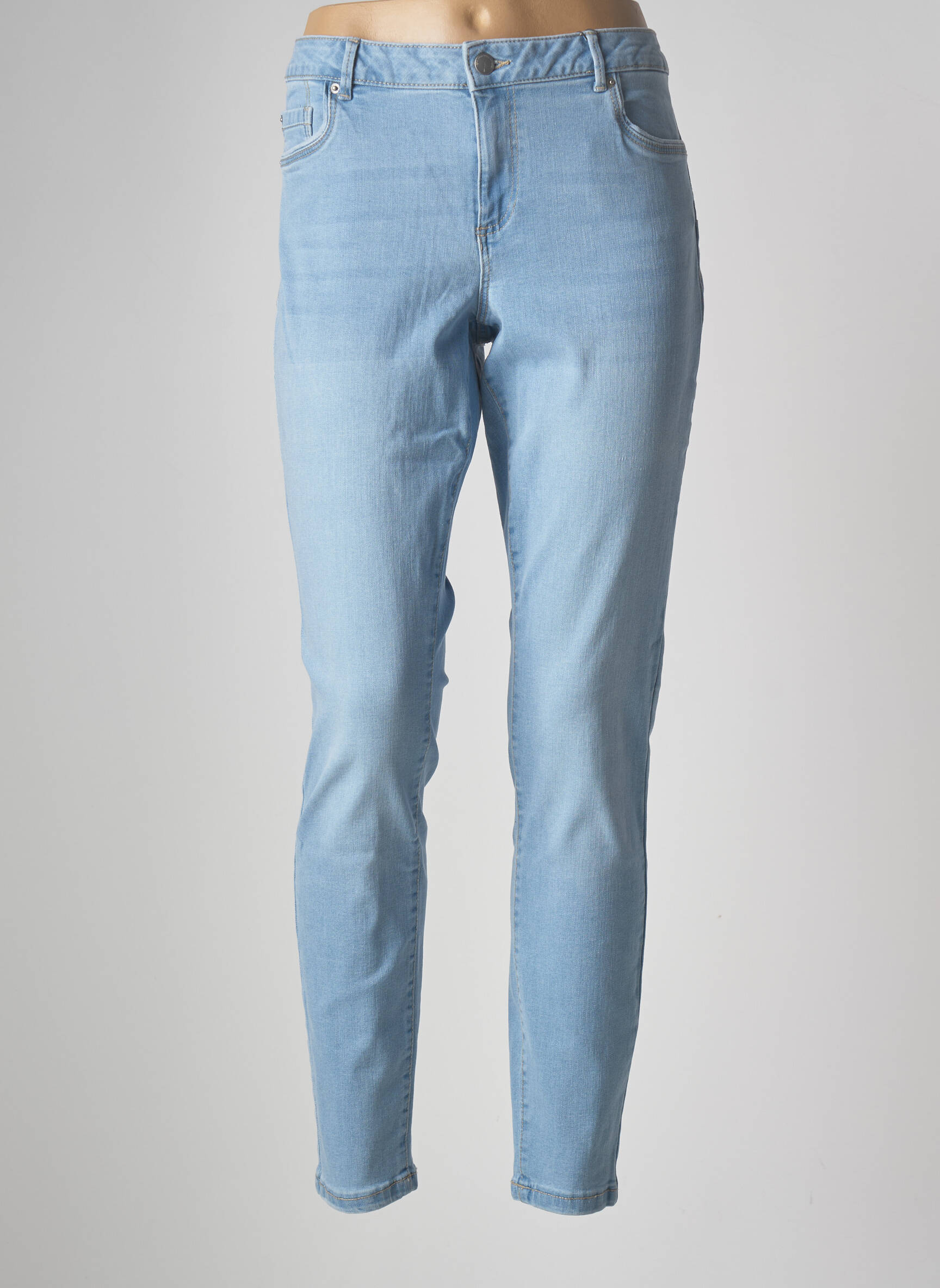 Vero Moda Jeans Coupe Slim Femme couleur bleu