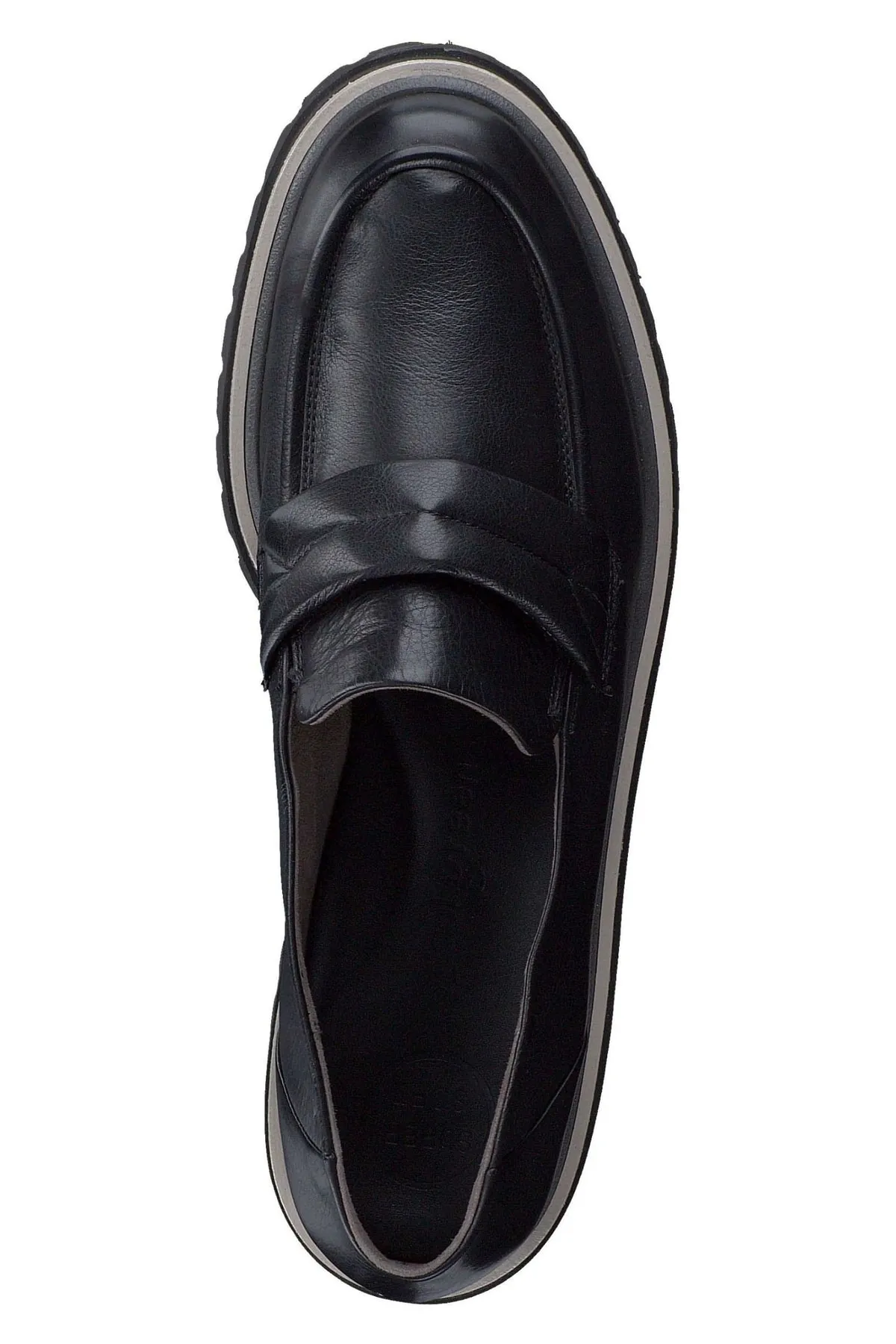 Paul Green  Flacher Schuh - Schwarz - Blockabsatz