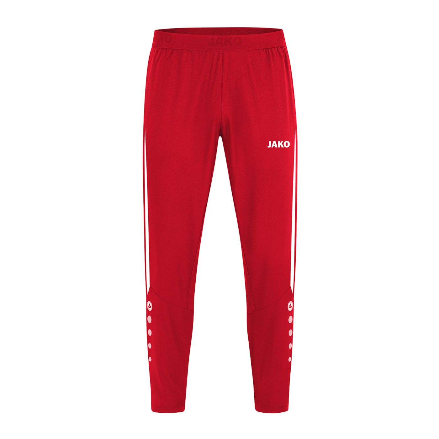 JAKO Power Freizeithose Rot Weiss F105