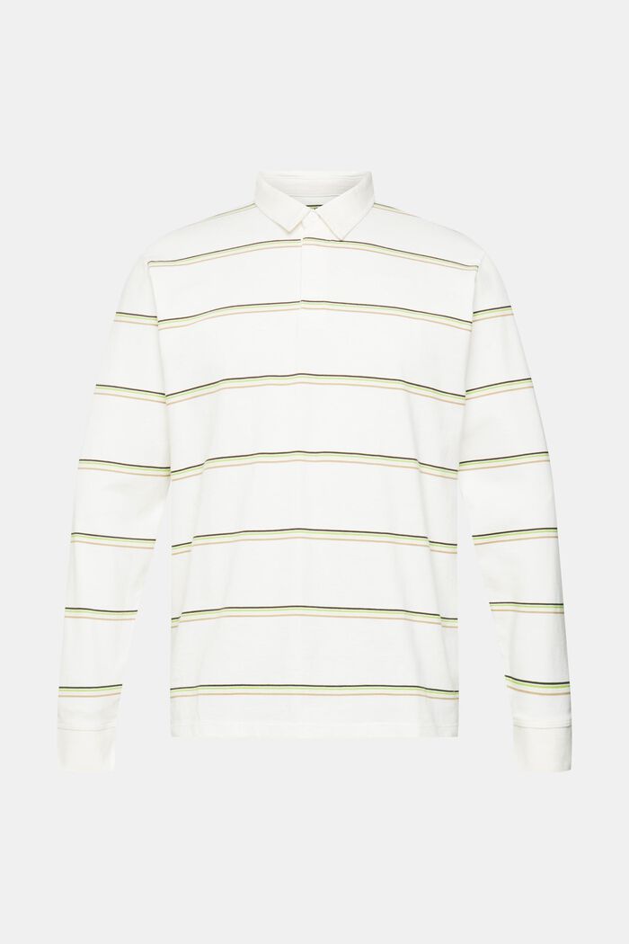 Gestreiftes Polo-Longsleeve