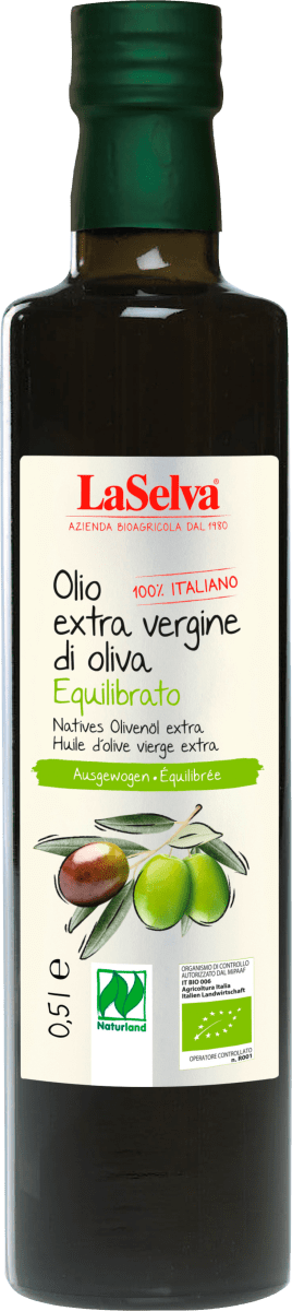 Natives Olivenöl extra, ausgewogen, 0,5 l