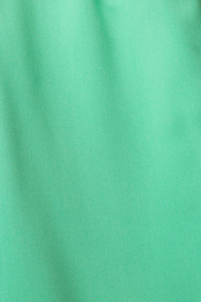 High-Rise-Culotte mit Bundfalten