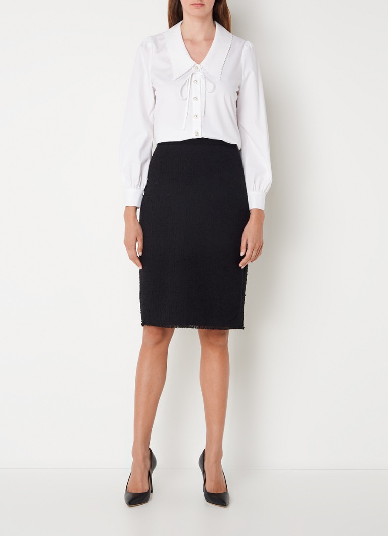 Jupe crayon mini Lara de LKBennett, aspect tweed