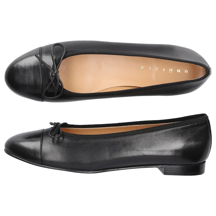 Unützer - Ballerinas 963002 Nappaleder - schwarz