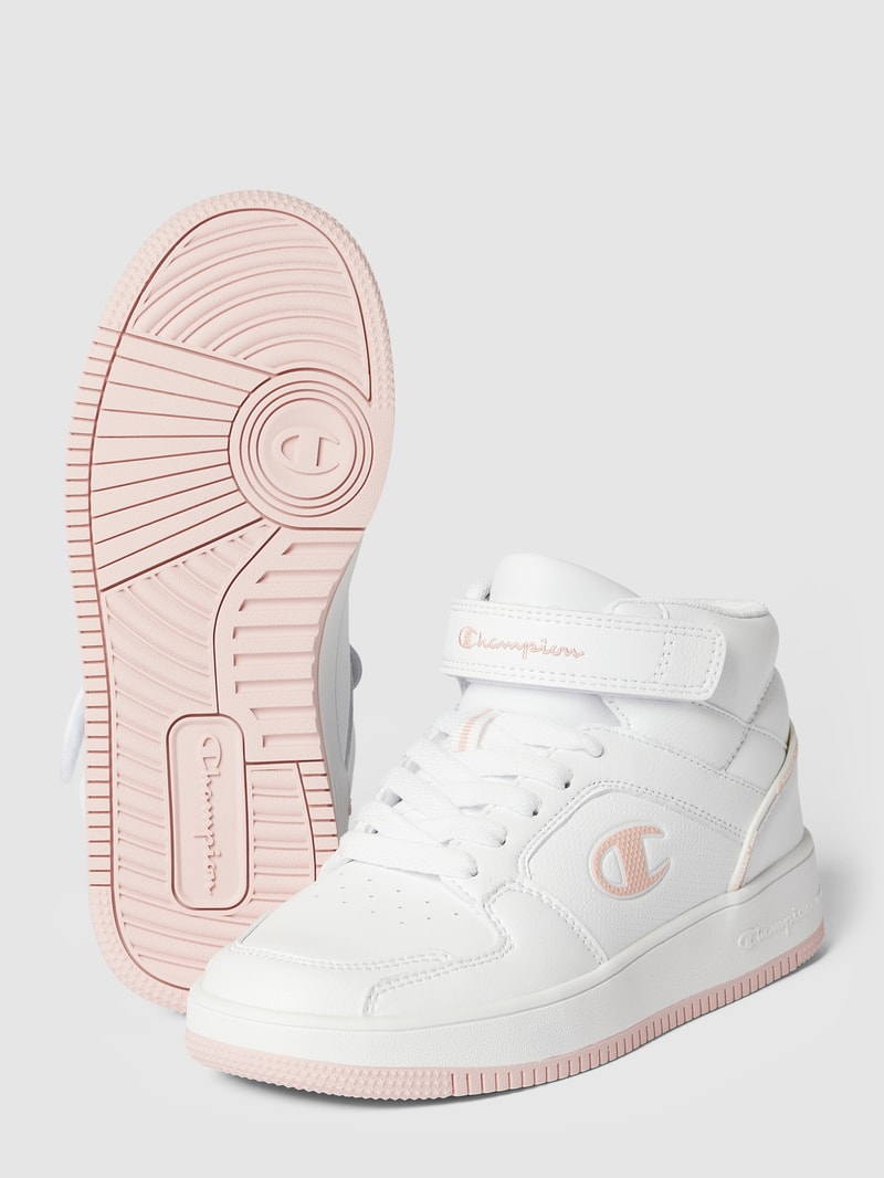 High Top Sneaker mit Label-Details Modell 'REBOUND 2.0 MID' in weiß