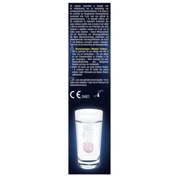 Lucovitaal D-Mannose Bladder Infection Effervescent Tablets Medical device