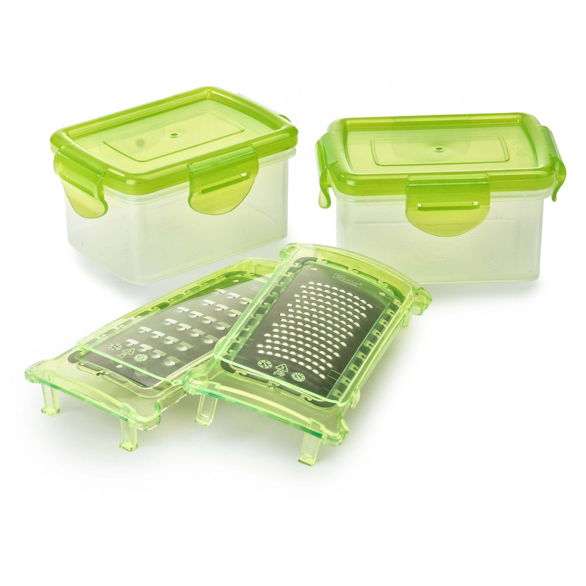 Genius Gemüsehobel Nicer Dicer Smart, Edelstahl, Kunststoff, auslaufsicher