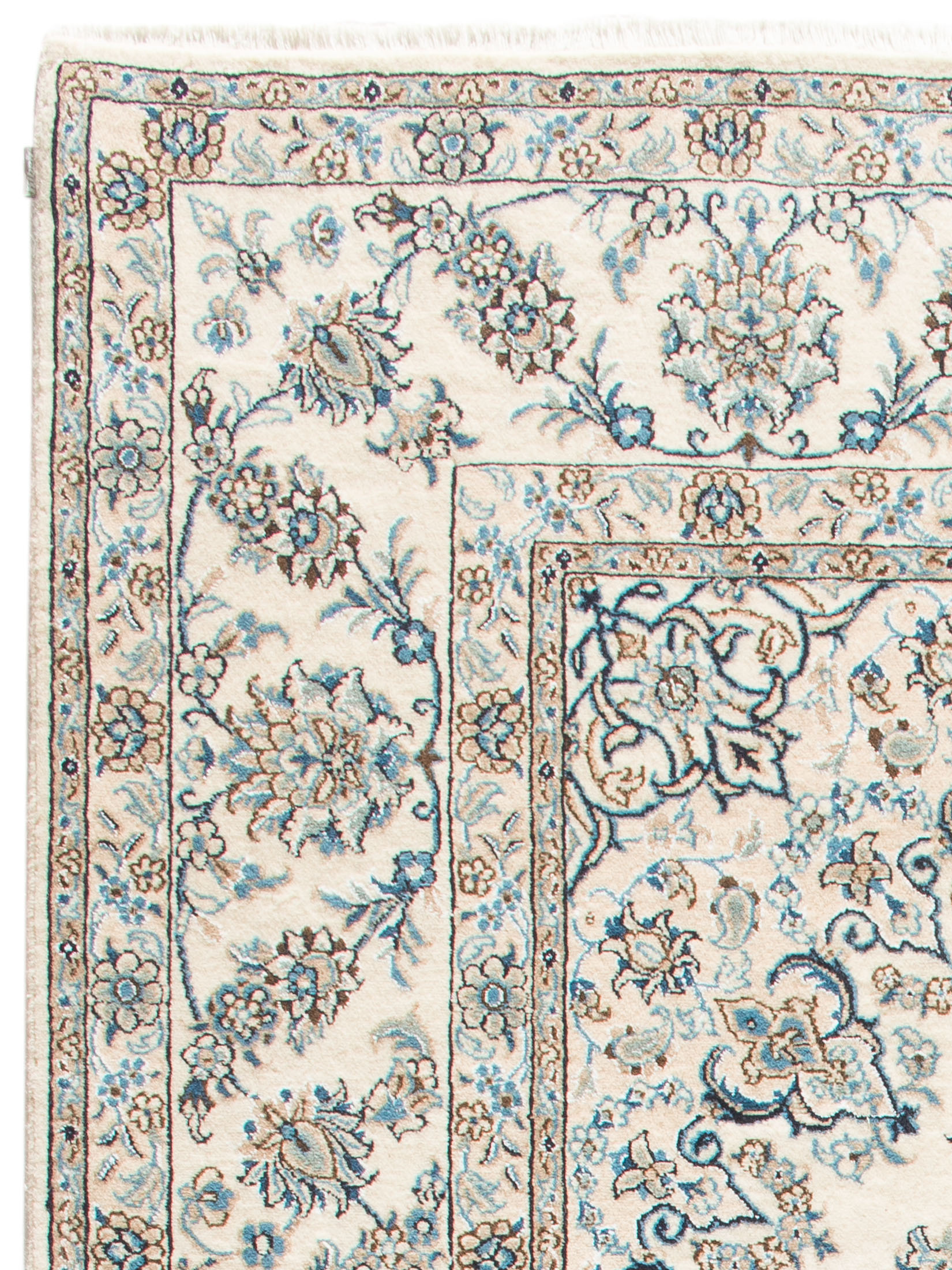 Kaschmar Nain 12 Lah ca. 245 x 346 cm, Unikat / Einzelstück