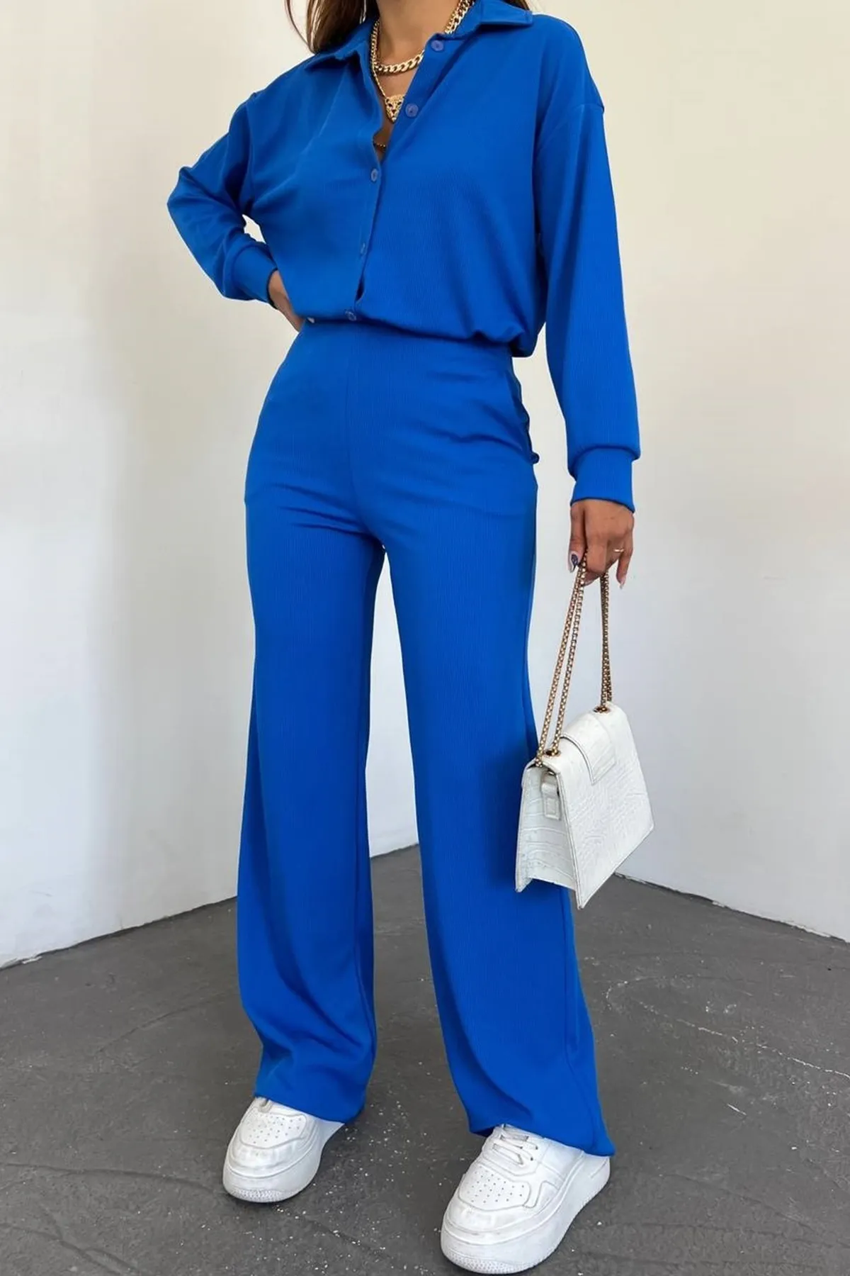 lovebox  Zweiteiler - Blau - Regular Fit