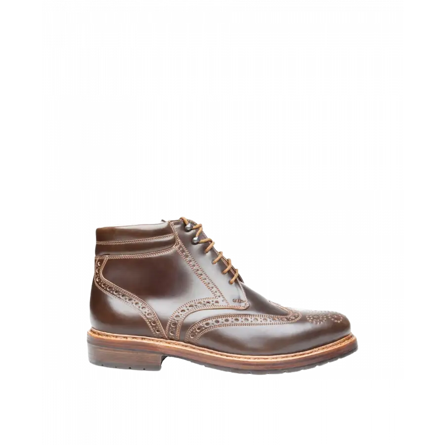 Heinrich Dinkelacker - Stiefeletten BUDA FULL-BROGUE C gefüttert - braun