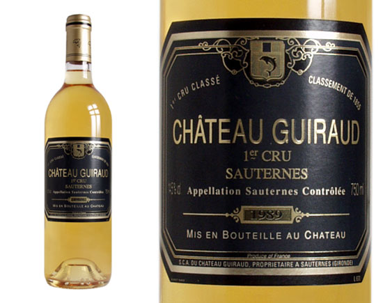 Château Guiraud 1989 Bordeaux Sauternes
