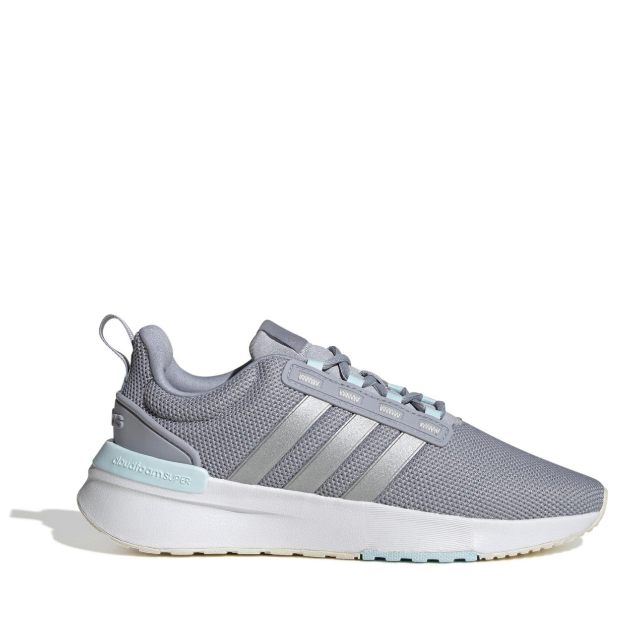 ADIDAS Freizeit Schnürer grau