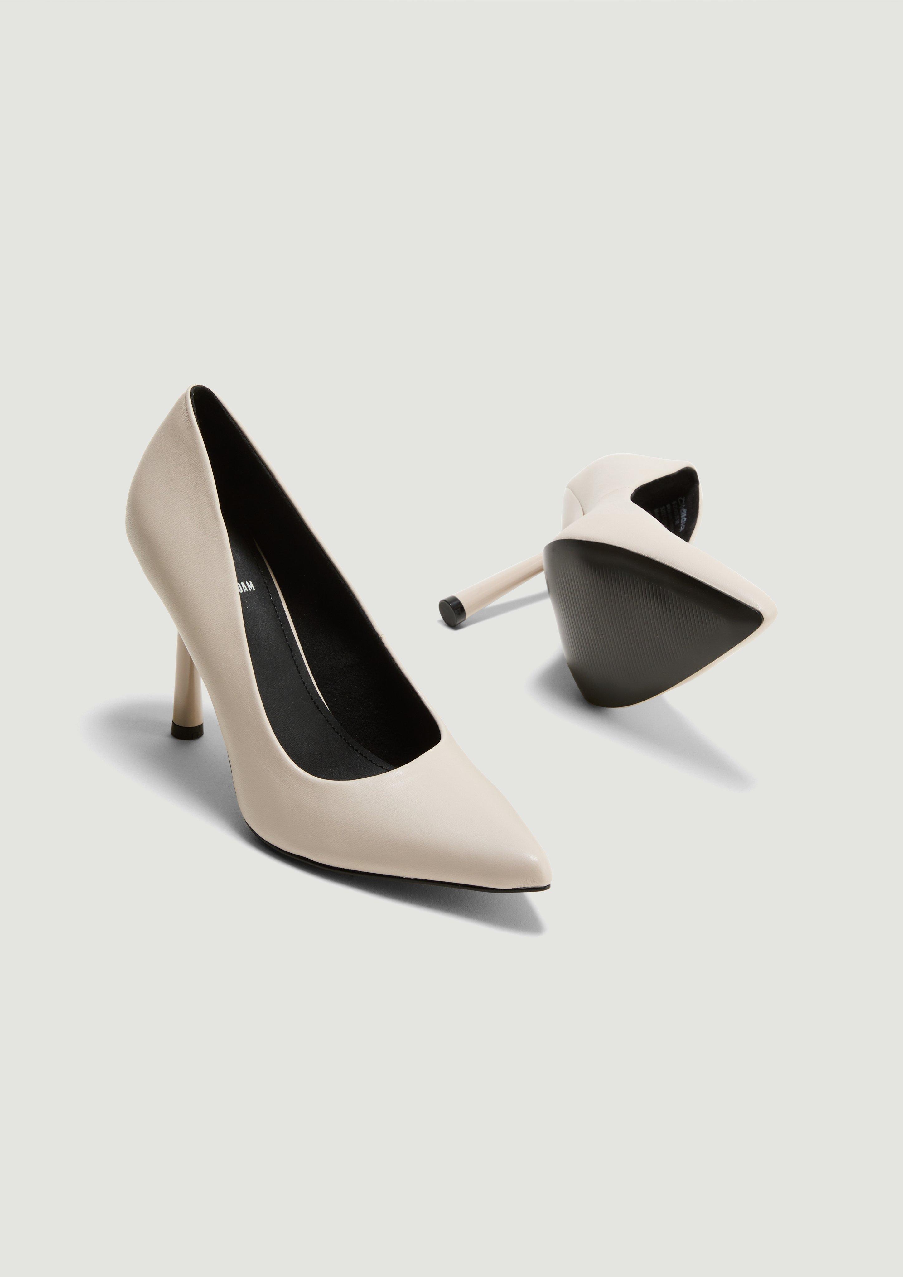 Pumps in Glattleder-Optik  1126007-345