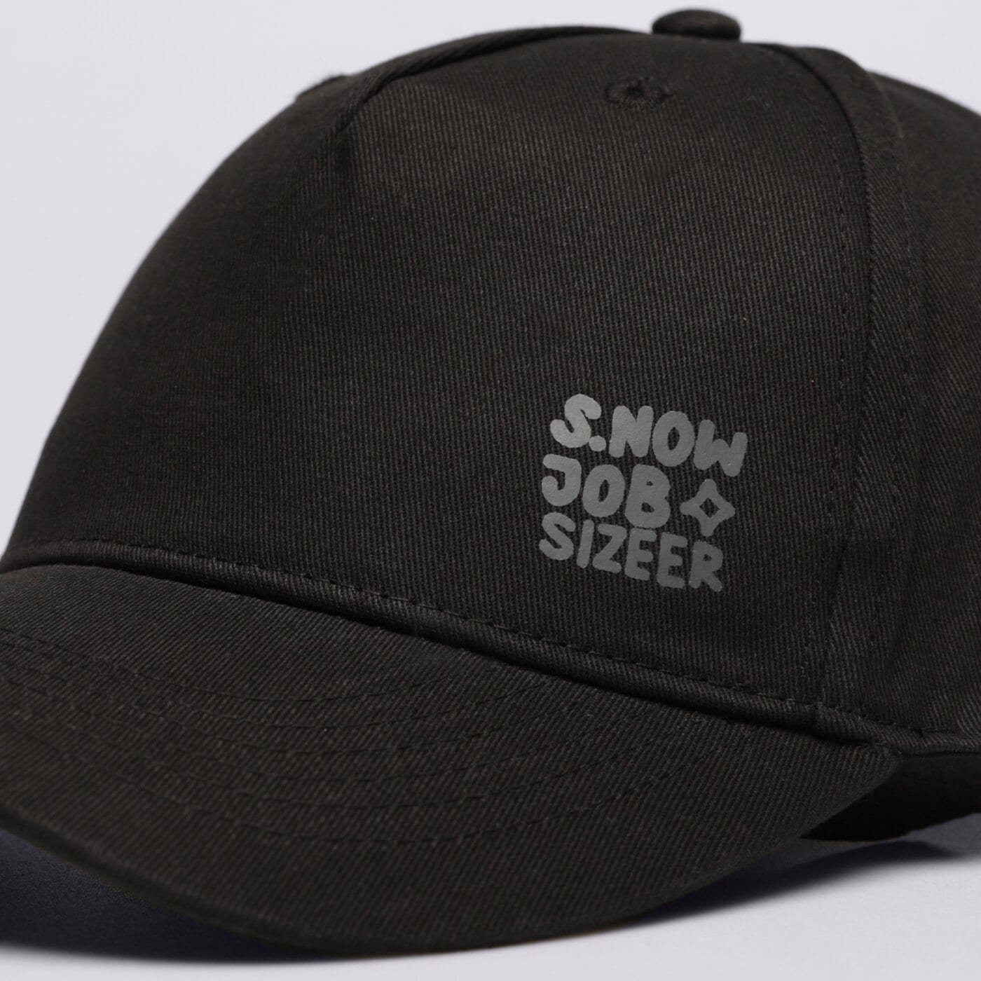 S.NOW JOB SIZEER CAP BLACK Schwarz