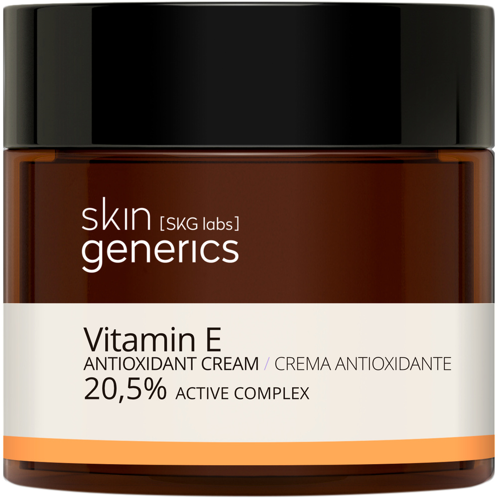 skin generics Crème Antioxydante Eclat à la Vitamine E Soin Visage