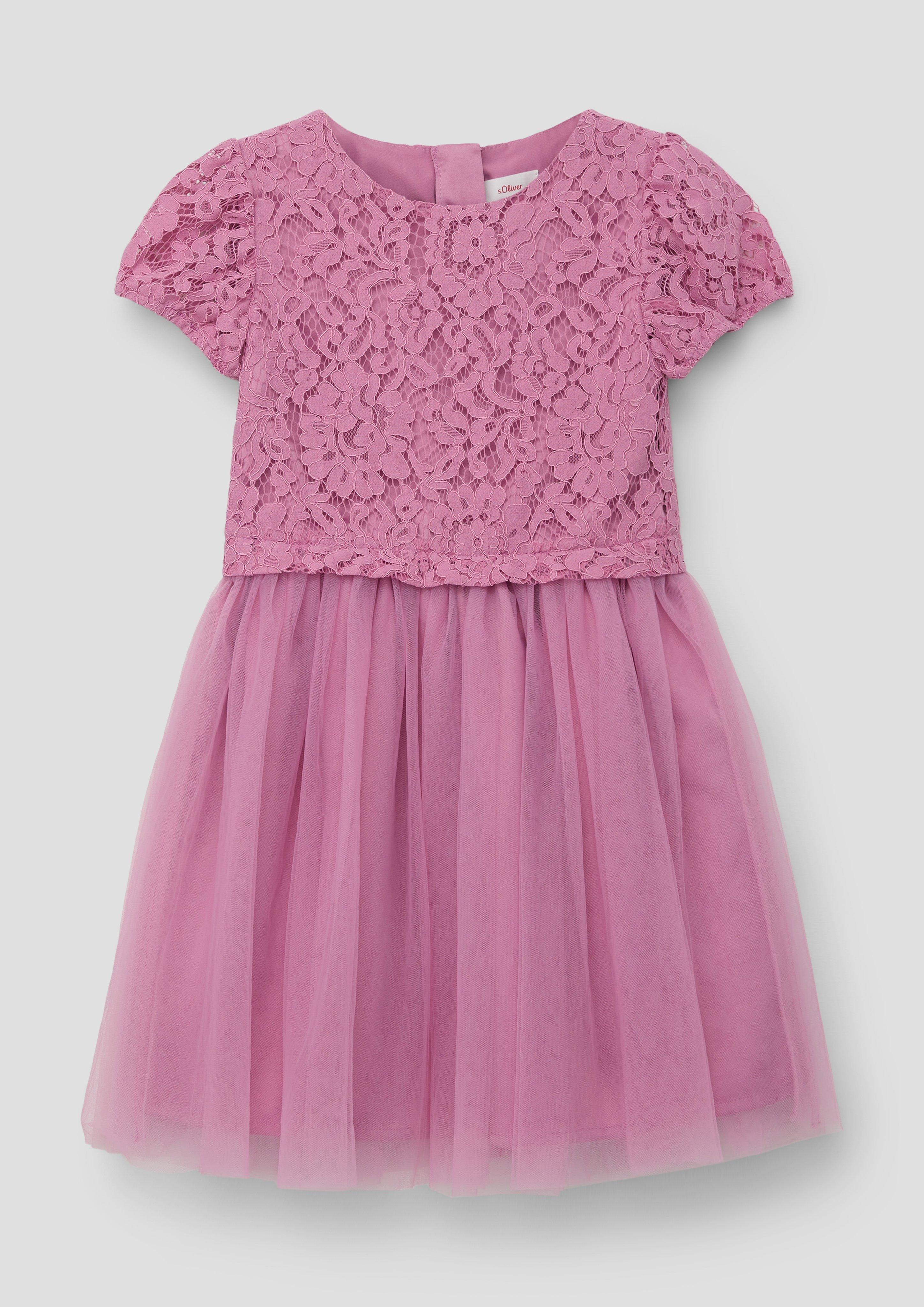 Festliches Kleid aus Spitze und Tüll  2140053-4410