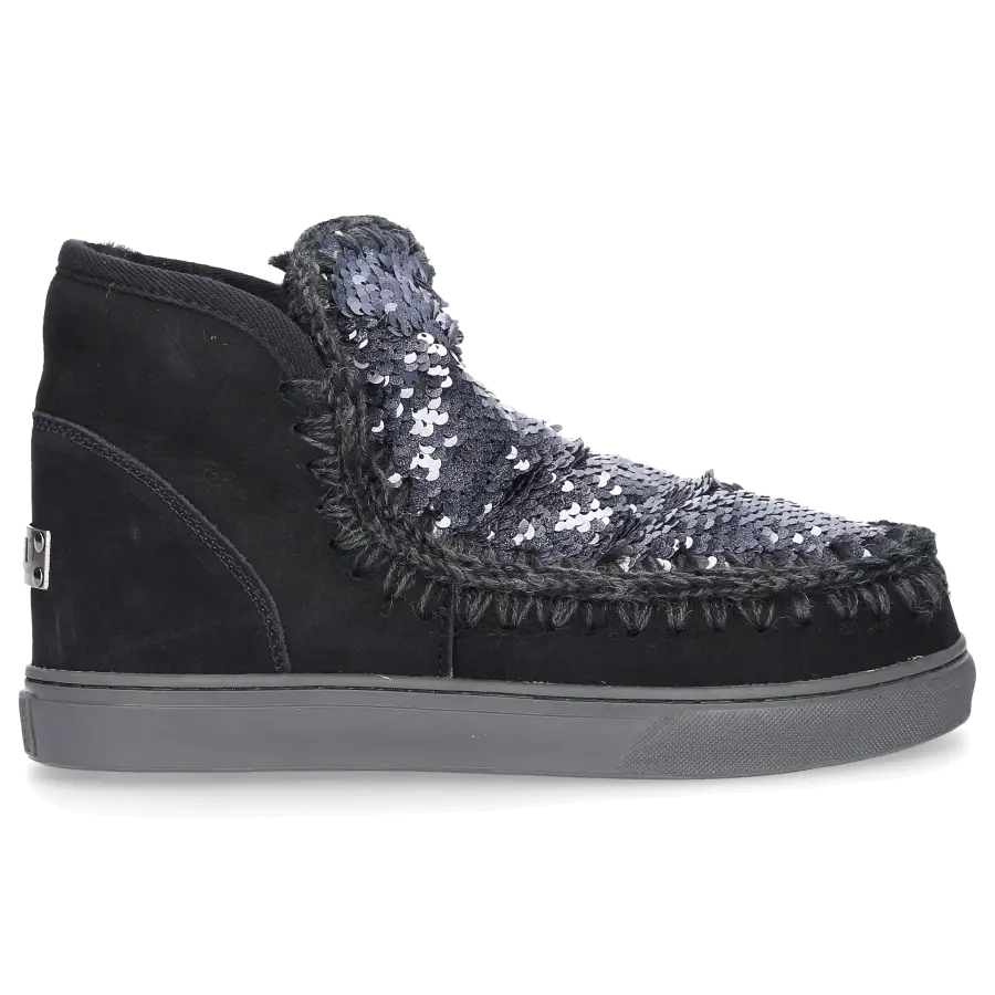 MOU - Snowboots ESKIMO MINI gefüttert - schwarz