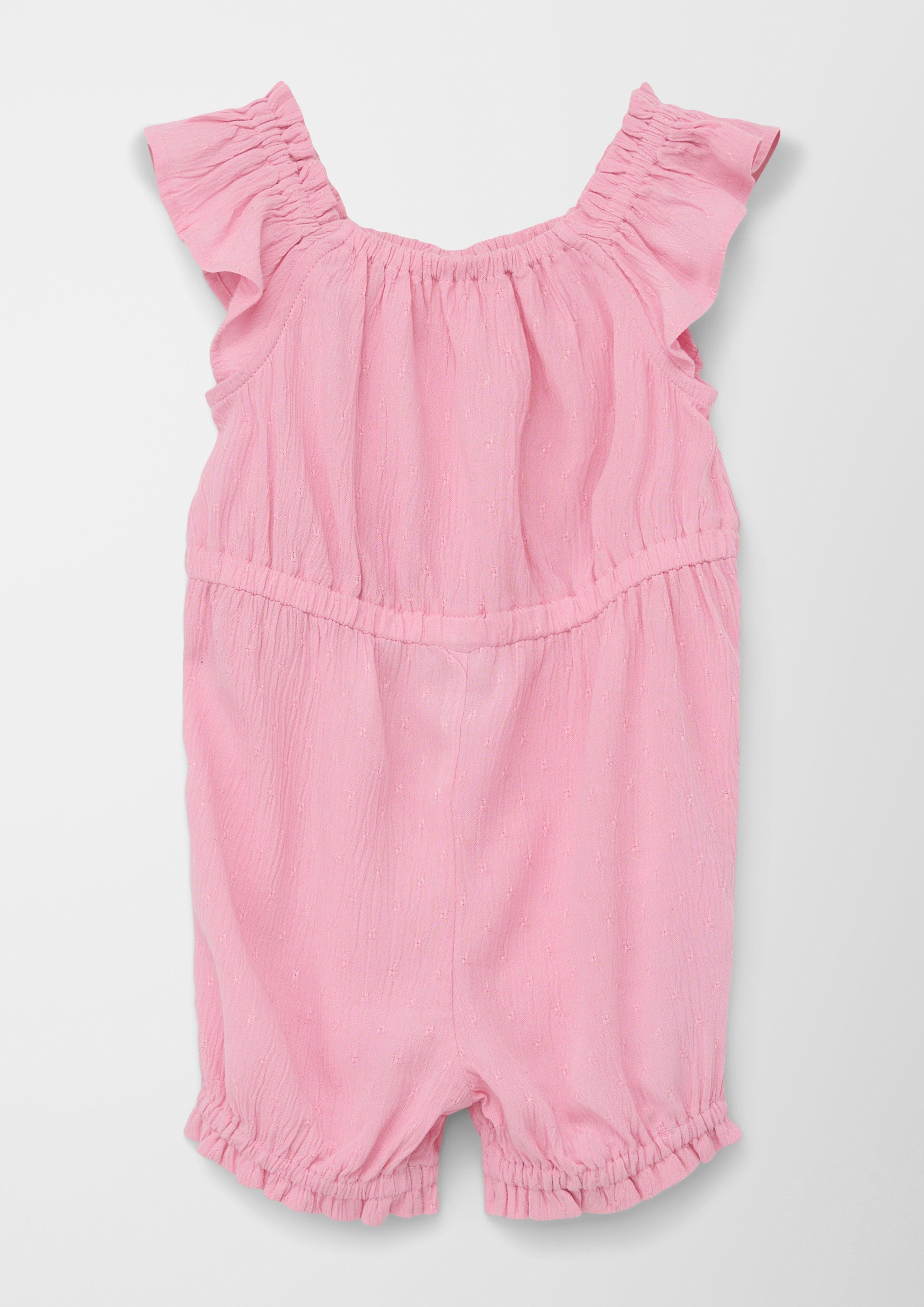 Süßer Crêpe-Overall aus Viskose  2130667-4325