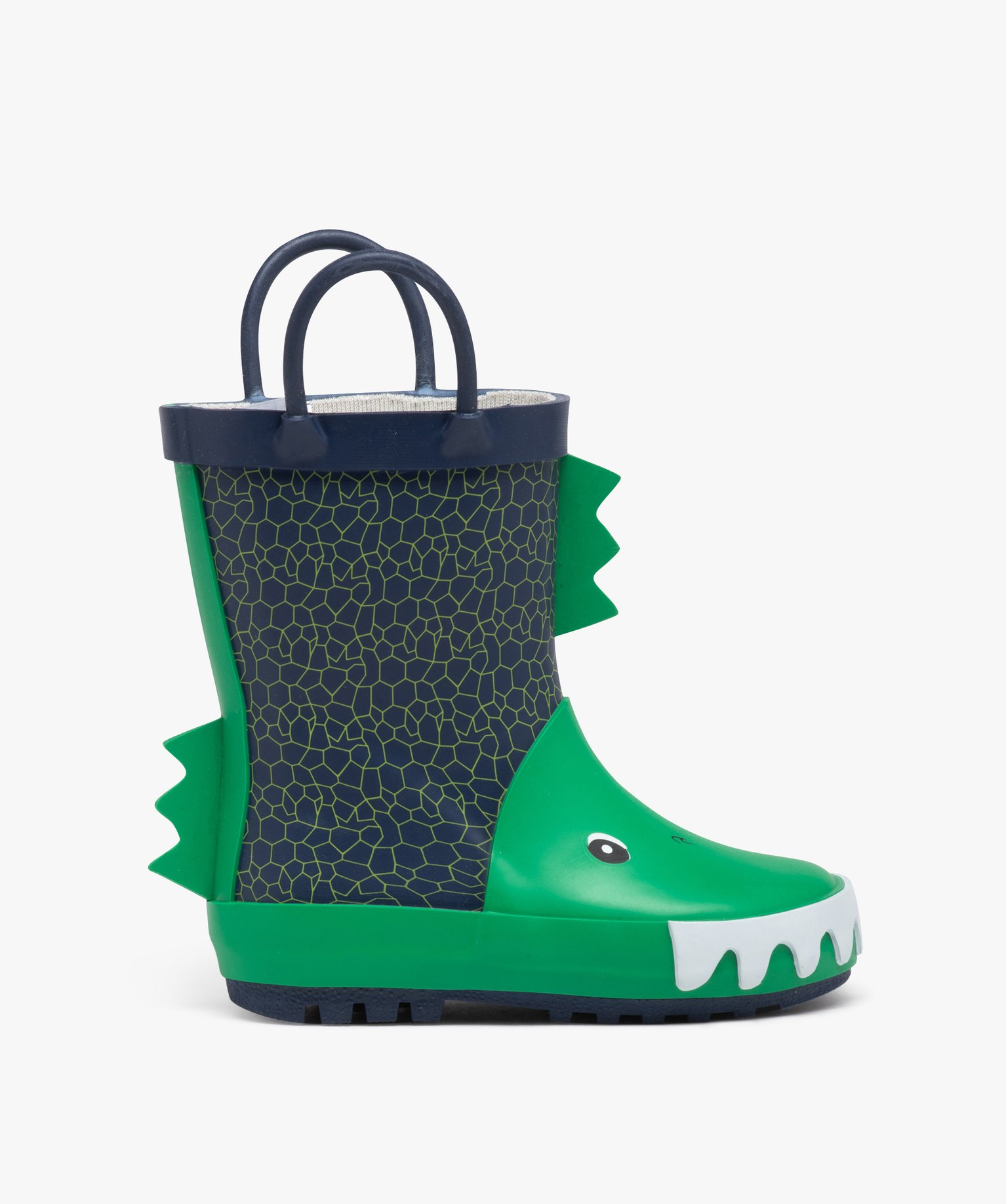 Bottes de pluie bébé Garçon en caoutchouc avec motifs et ... bleu | GEMO