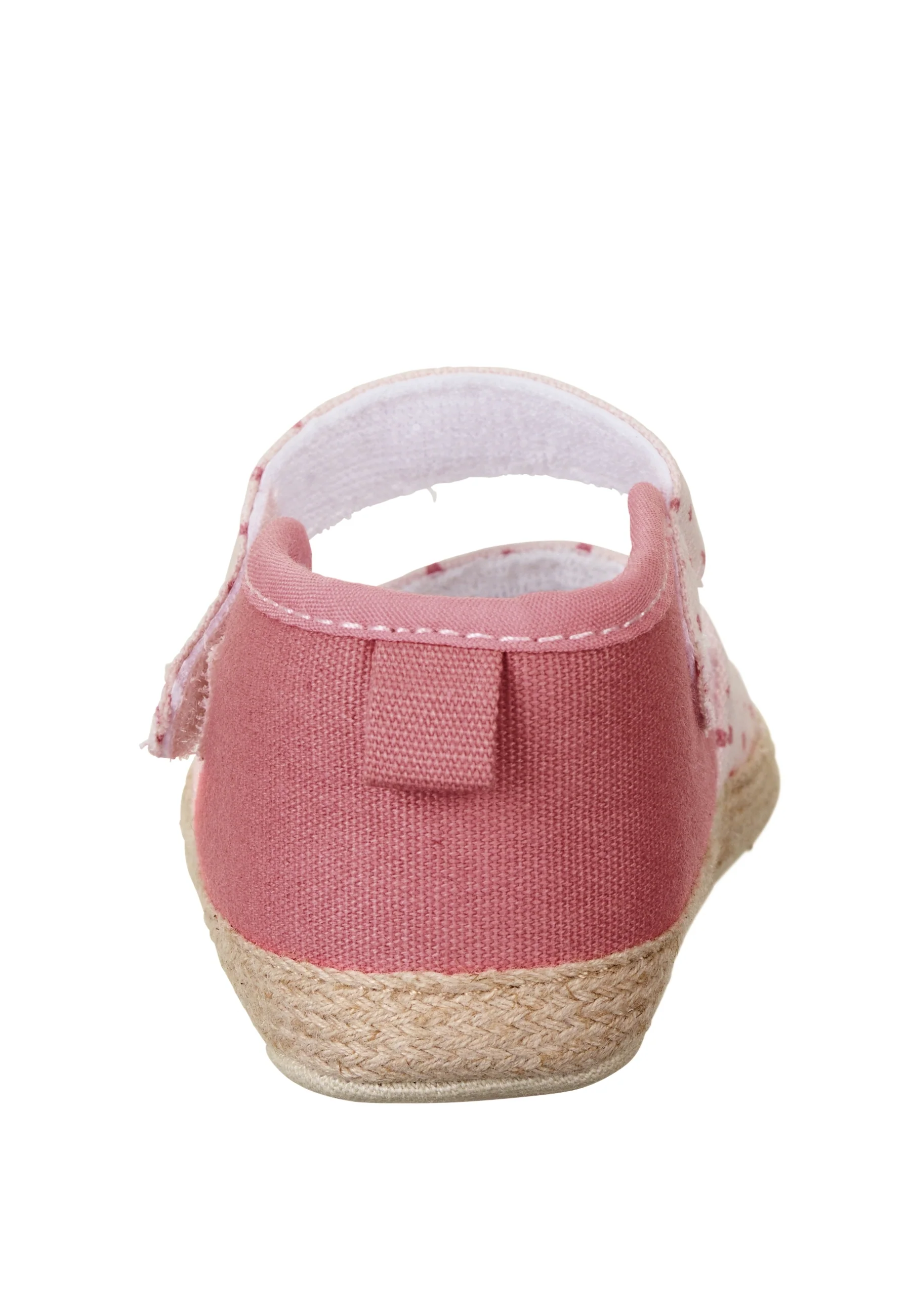 Baby Ballerina aus Canvas und Baumwollstoff Punkte