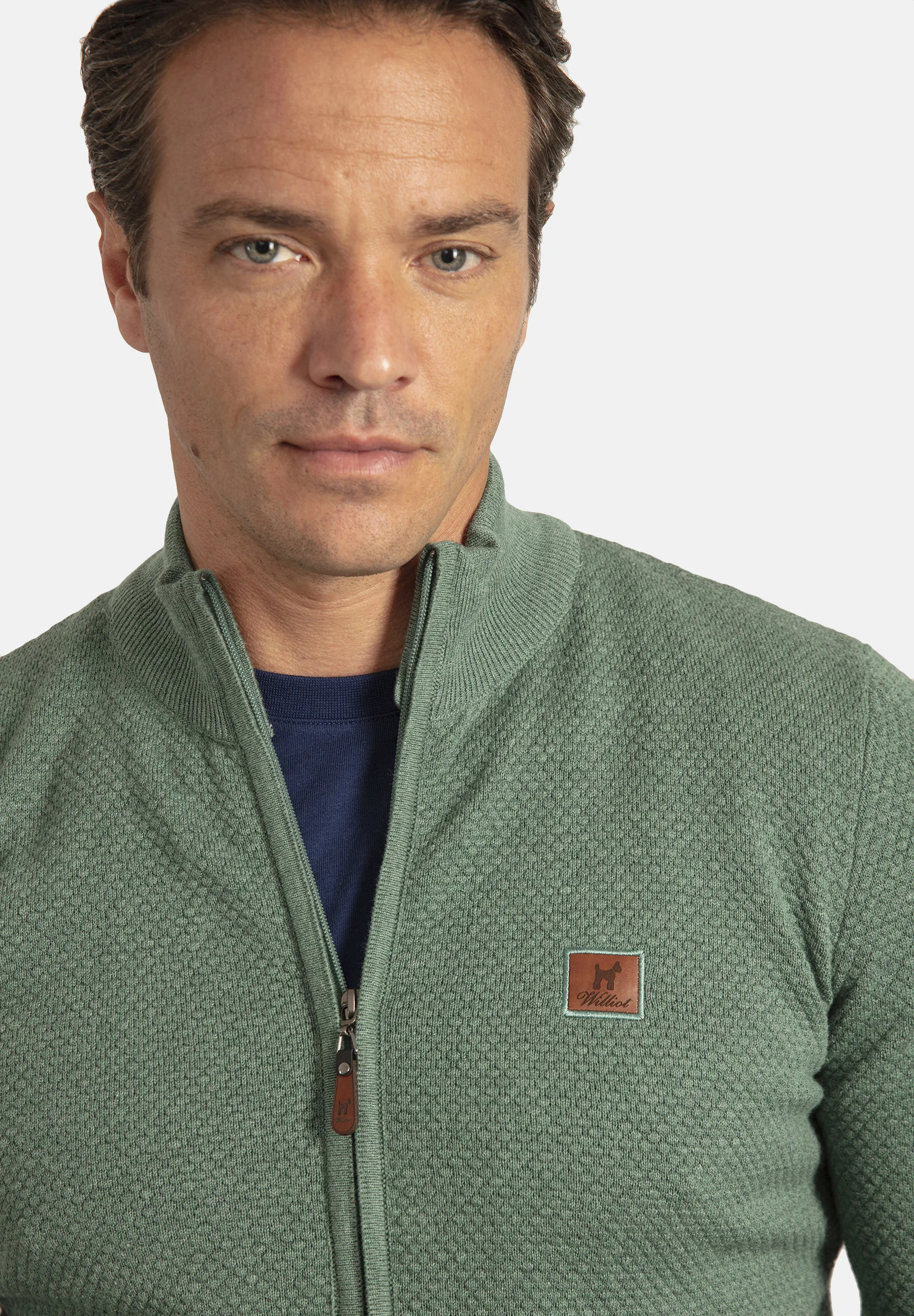 Williot MODERN FIT HONEYCOMB - Cárdigan