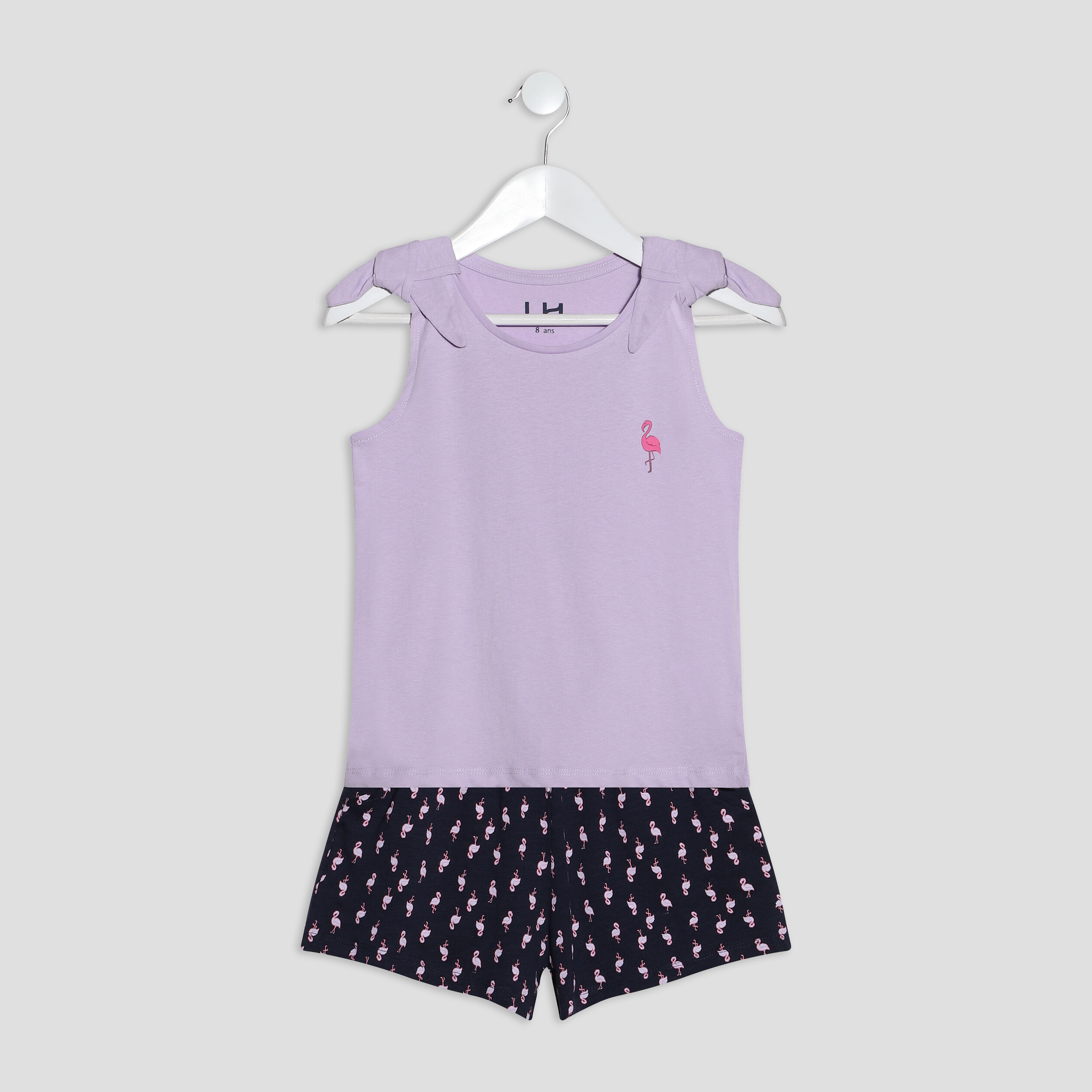 Ensemble 2 pièces violet clair fille | La Halle