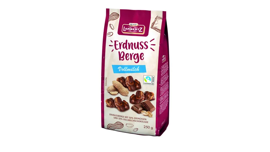 Henry Lambertz Erdnüsse mit Vollmilchschokolade 250 g