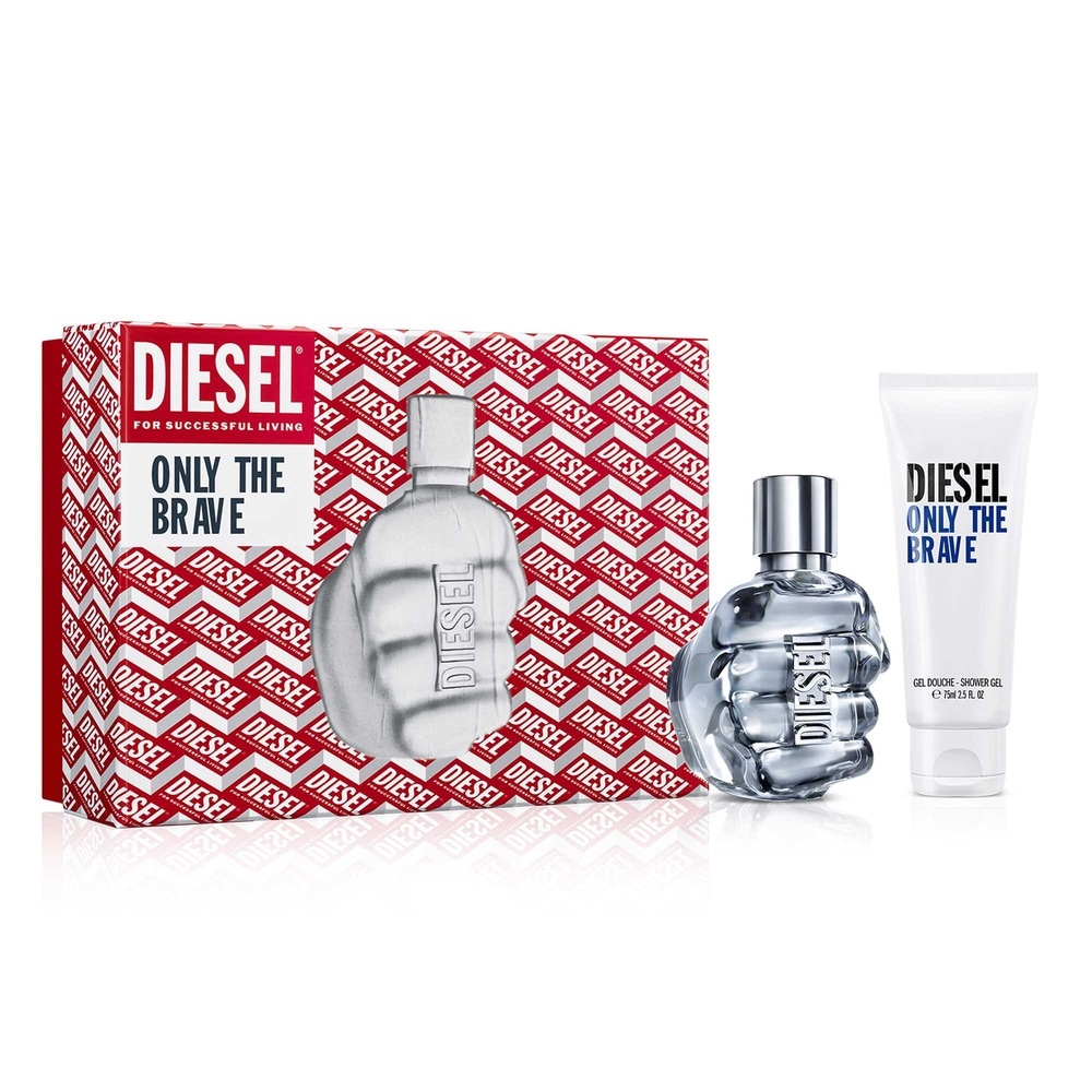 Diesel Only the Brave Coffret Eau de Toilette + Gel douche