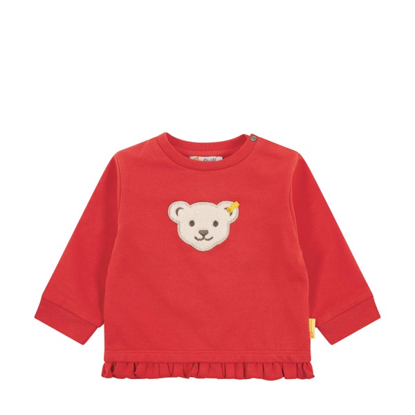 Sweatshirt, rot für Mädchen